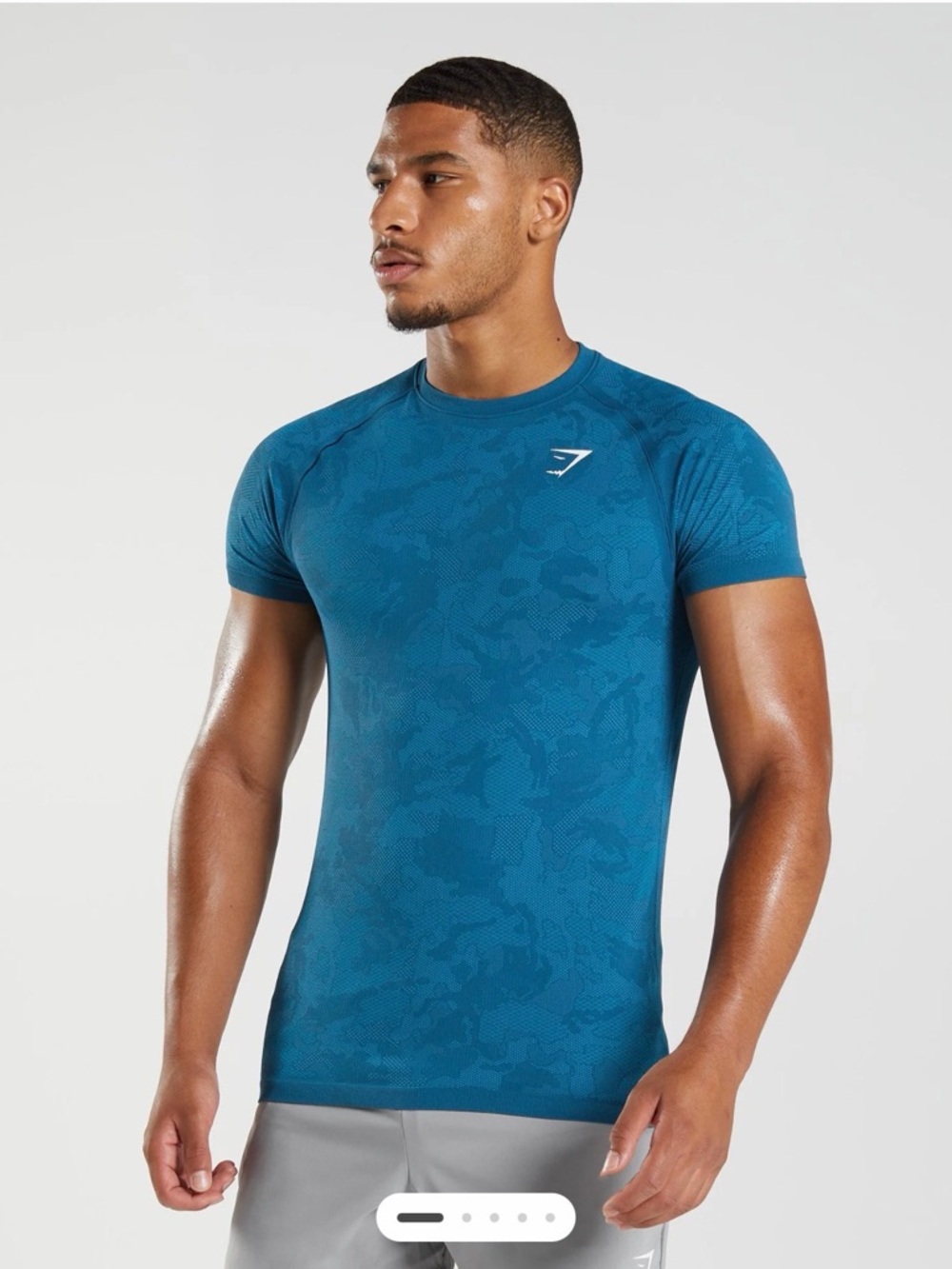 Gymshark GEO SEAMLESS‎ T-SHIRT -Size M